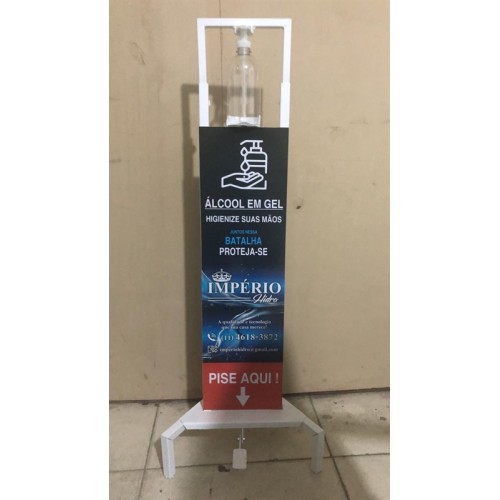 TOTEM GEL PEDAL DISPLAY ALCOOL GEL