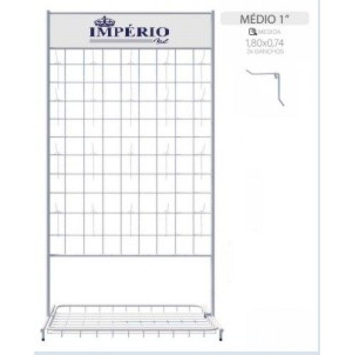 EXPOSITOR GRA 32 GANCHOS 200X94CM